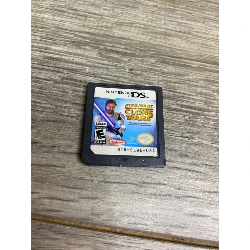 Star Wars The Clone Wars Jedi Alliance Nintendo DS CIB‎ NTR-CLWE-USA LucasArts